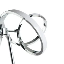 Habitat Spiral LED Tripod Floor Lamp - Chrome -Chic Household Items 9405479 R Z002A