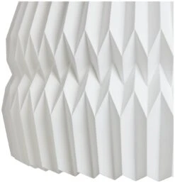 Habitat Tamora 55cm Paper Shade - White -Chic Household Items 9405527 R Z003A