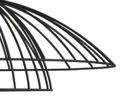 Habitat Kiso 2 Tier Wire Pendant Shade - Black -Chic Household Items 9406430 R Z002A