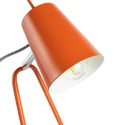 Habitat Lizzie Desk Lamp - Orange -Chic Household Items 9407707 R Z002A