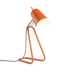 Habitat Lizzie Desk Lamp - Orange -Chic Household Items 9407707 R Z003C