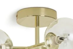Habitat Molecular 6 Light Metal Flush Ceiling Light - Brass 9 Habitat Molecular 6 Light Metal Flush Ceiling Light - Brass -Chic Household Items 9409406 R Z003A