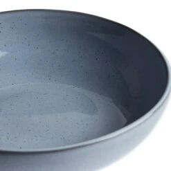 Habitat Evora Stoneware Salad Bowl - Blue -Chic Household Items 9415562 R Z006A