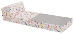 Habitat Kids Zowie Confetti Fabric Chair Bed -Chic Household Items 9417395 R Z002A