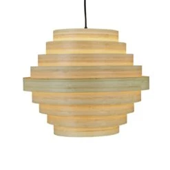 Habitat Thaker Large Bamboo Layered Easy To Fit Shade -Chic Household Items 9418507 R Z005A