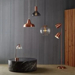 Habitat Aerial Spun Aluminium Ceiling Light - Copper -Chic Household Items 9419056 R Z002C