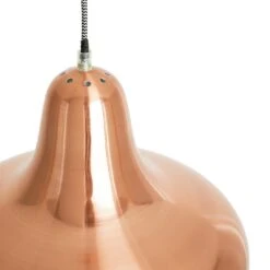Habitat Aerial Spun Aluminium Ceiling Light - Copper -Chic Household Items 9419056 R Z003A