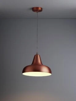 Habitat Aerial Spun Aluminium Ceiling Light - Copper -Chic Household Items 9419056 R Z003C