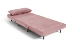 Habitat Roma Single Velvet Chairbed - Pink -Chic Household Items 9431168 R Z002A