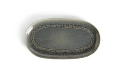 Habitat Evora Stoneware Serving Platter - Green -Chic Household Items 9437605 R Z004A