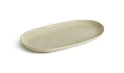 Habitat Evora Stoneware Serving Platter - Natural -Chic Household Items 9438161 R Z003A