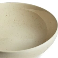 Habitat Evora Speckled Salad Bowl - Natural -Chic Household Items 9438800 R Z006A