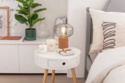 Habitat Pallas Cork Desk Lamp - Natural 15 Habitat Pallas Cork Desk Lamp - Natural -Chic Household Items 9441189 R Z005C