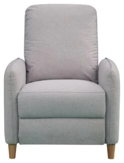 Habitat Tate Manual Pushback Recliner Chair - Grey -Chic Household Items 9444083 R Z002A