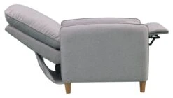 Habitat Tate Manual Pushback Recliner Chair - Grey -Chic Household Items 9444083 R Z006A