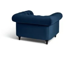 Habitat Chesterfield Velvet Armchair - Blue 15 Habitat Chesterfield Velvet Armchair - Blue -Chic Household Items 9449325 R Z003A