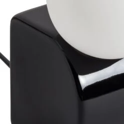 Habitat Vico Opal Table Lamp - Black -Chic Household Items 9451942 R Z003A