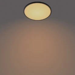 Philips Super Slim Flush To Ceiling Light - Black -Chic Household Items 9454956 R Z004A