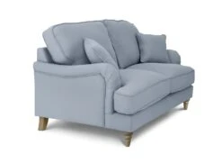 Habitat Matilda Velvet 2 Seater Sofa - Light Blue -Chic Household Items 9462962 R Z003A