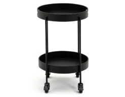 Habitat Eris Drinks Trolley - Black 10 Habitat Eris Drinks Trolley - Black -Chic Household Items 9473092 R Z002A
