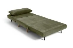 Habitat Roma Single Velvet Chairbed - Sage Green -Chic Household Items 9473487 R Z002A