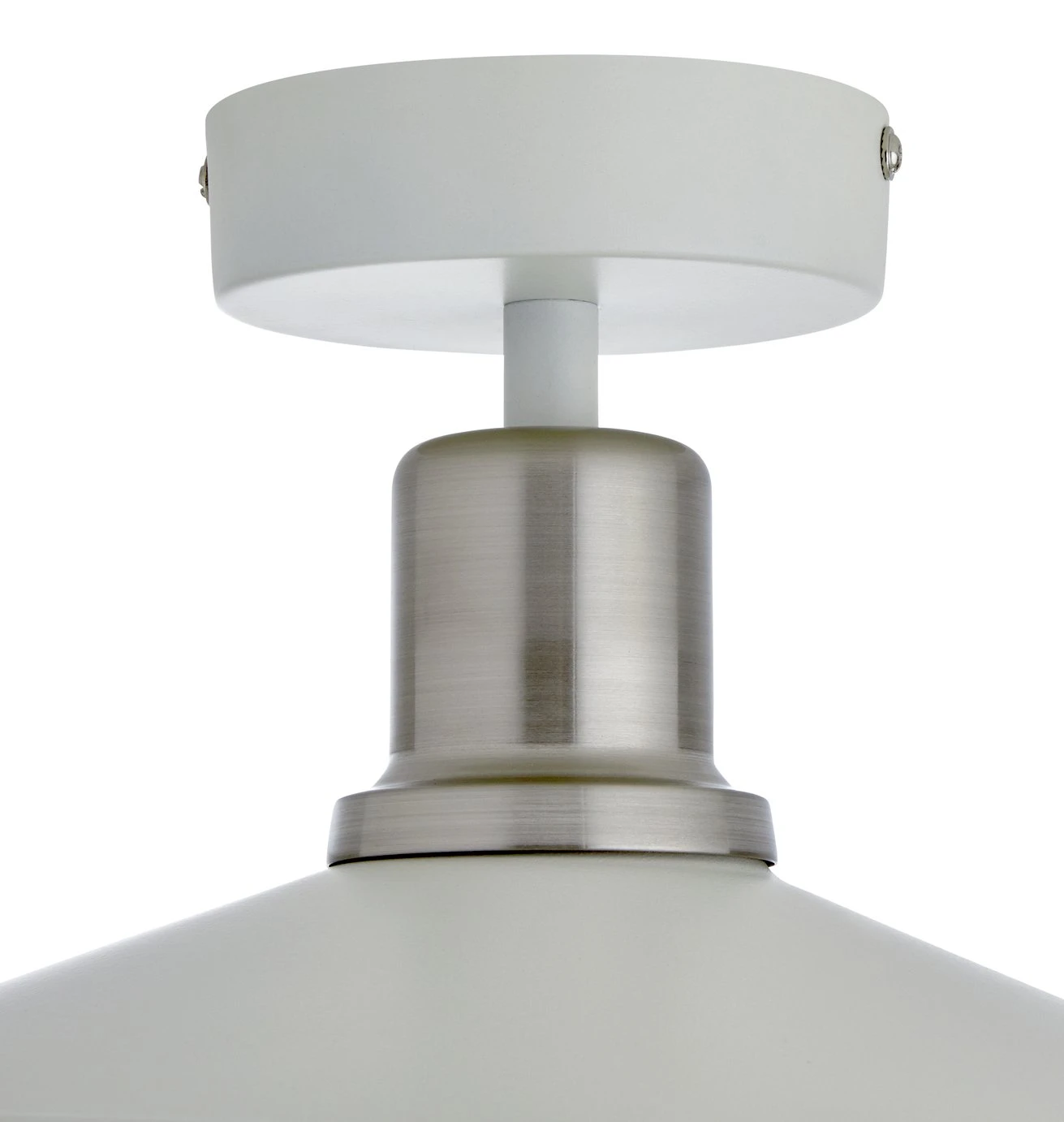 Habitat Pixie Flush To Ceiling Light - Off White 4 Habitat Pixie Flush To Ceiling Light - Off White - Image 4