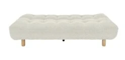 Habitat Kota 3 Seater Boucle Clic Clac Sofa Bed - Cream -Chic Household Items 9480377 R Z005A