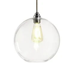 Habitat Toba Clear Pendant Glass Shade -Chic Household Items 9482791 R Z006A