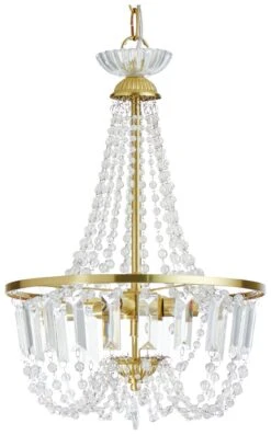 Habitat Capella Empire Chandelier - Brushed Brass 13 Habitat Capella Empire Chandelier - Brushed Brass -Chic Household Items 9486333 R Z004A