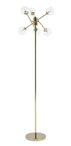 Habitat Glam 6 Light Glass Floor Lamp – Gold 10 Habitat Glam 6 Light Glass Floor Lamp – Gold -Chic Household Items 9487916 R Z009A