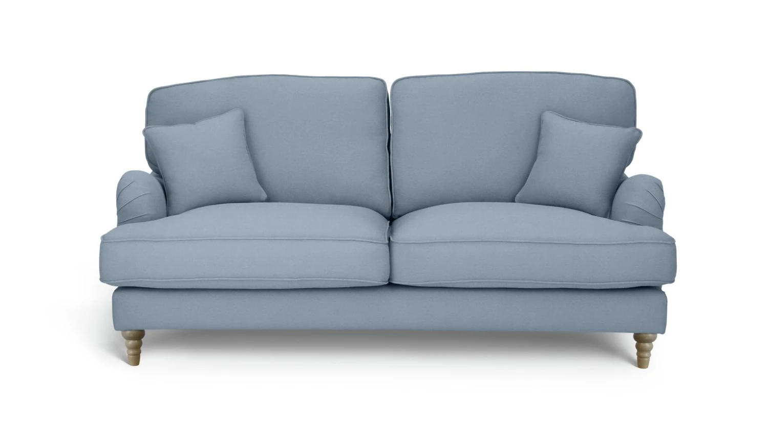 Habitat Matilda Velvet 3 Seater Sofa - Light Blue 1 Habitat Matilda Velvet 3 Seater Sofa - Light Blue