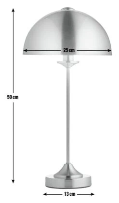 Habitat Tempe Table Lamp - Brass -Chic Household Items 9488647 R E001