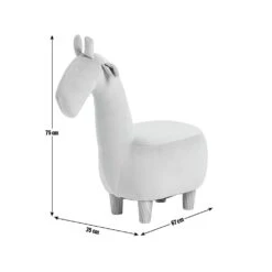 Habitat George Kids Giraffe Animal Stool - Yellow -Chic Household Items 9489512 R E001