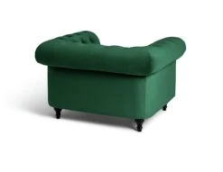 Habitat Chesterfield Velvet Armchair - Green -Chic Household Items 9491641 R Z003A