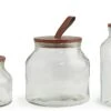 Habitat Set Of 3 Glass Jar Set