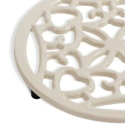Habitat Cast Iron Trivet - Cream -Chic Household Items 9492176 R Z003A