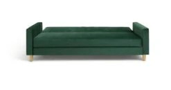 Habitat Brooks Clic Clac Storage Fabric Sofa Bed - Green -Chic Household Items 9504466 R Z004A