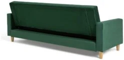 Habitat Brooks Clic Clac Storage Fabric Sofa Bed - Green -Chic Household Items 9504466 R Z007A