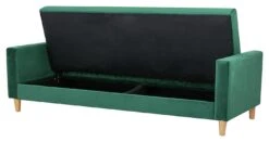 Habitat Brooks Clic Clac Storage Fabric Sofa Bed - Green -Chic Household Items 9504466 R Z008A