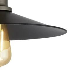 Habitat Pixie Flush To Ceiling Light - Black -Chic Household Items 9505623 R Z003A
