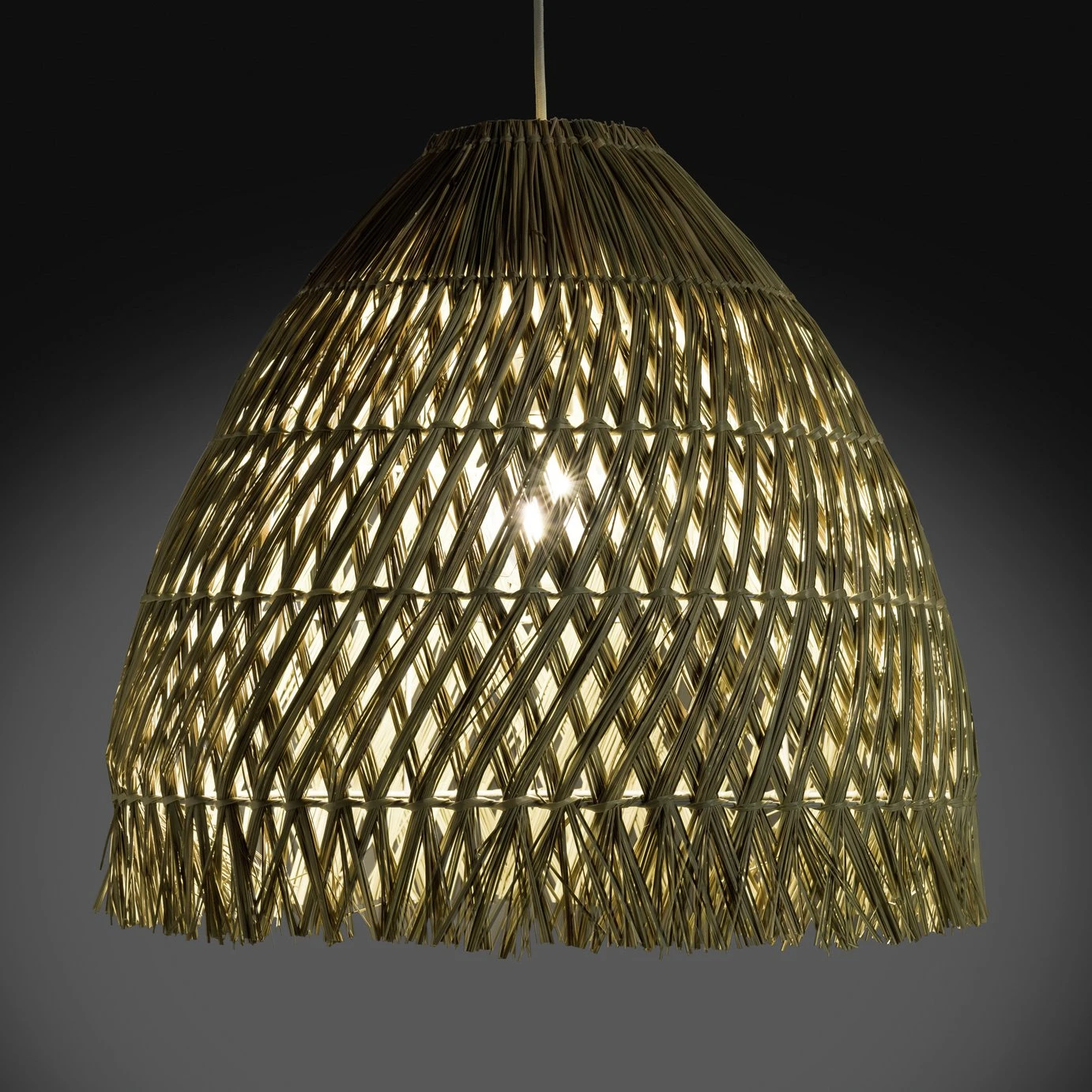 Habitat Biwa Seagrass Pendant Shade 5 Habitat Biwa Seagrass Pendant Shade - Image 5