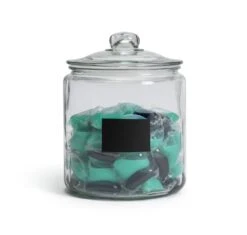 Habitat Reusable Large Glass Laundry Jar -Chic Household Items 9509818 R Z002A