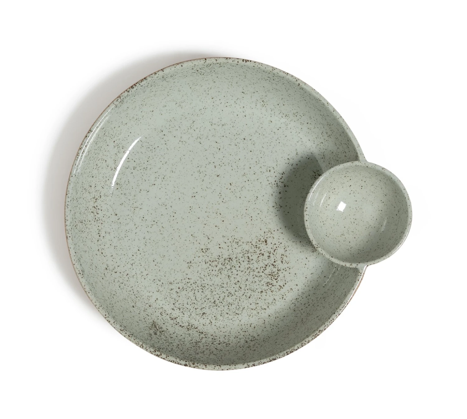 Habitat Mediterranean Stoneware Serve Bowl - Natural 4 Habitat Mediterranean Stoneware Serve Bowl - Natural - Image 4