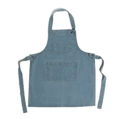 Habitat Mediterranean Denim Apron - Blue -Chic Household Items 9512489 R Z002A