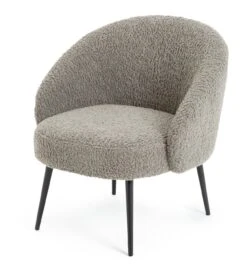 Habitat Ash Boucle Accent Chair - Grey 13 Habitat Ash Boucle Accent Chair - Grey -Chic Household Items 9515510 R Z002A