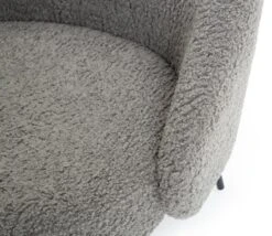 Habitat Ash Boucle Accent Chair - Grey 17 Habitat Ash Boucle Accent Chair - Grey -Chic Household Items 9515510 R Z006A