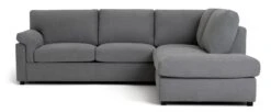 Habitat Florence Right Hand Corner Chaise Sofa - Grey -Chic Household Items 9518139 R Z003A