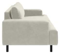 Habitat Julien Velvet 3 Seater Sofa - Natural -Chic Household Items 9520127 R Z004A
