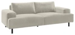 Habitat Julien Velvet 3 Seater Sofa - Natural -Chic Household Items 9520127 R Z008A