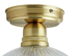 Habitat Perses Cut Glass And Brass Flush To Ceiling Light 7 Habitat Perses Cut Glass And Brass Flush To Ceiling Light -Chic Household Items 9521401 R Z002A